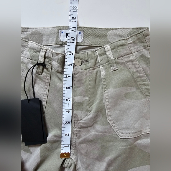 Nwt Paige Mayslie 25 Camo Straight Leg Pants Utility - Picture 8 of 11